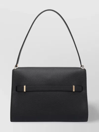 Tory Burch Leather Rectangular Top Handle Shoulder Bag