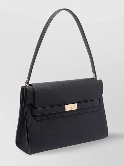 Tory Burch Leather Rectangular Top Handle Shoulder Bag