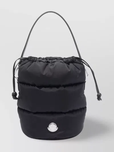 Moncler Caradoc Quilted Bucket Bag With Top Handle