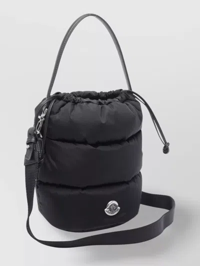 Moncler Caradoc Quilted Bucket Bag With Top Handle