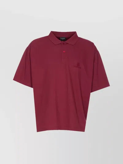 Balenciaga Crewneck Shirt With Nano Bb Style In Brown