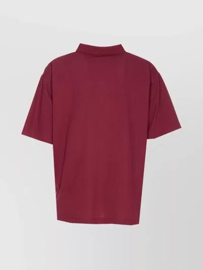 Balenciaga Crewneck Shirt With Nano Bb Style In Brown
