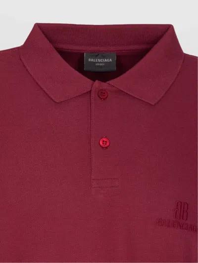 Balenciaga Crewneck Shirt With Nano Bb Style In Brown