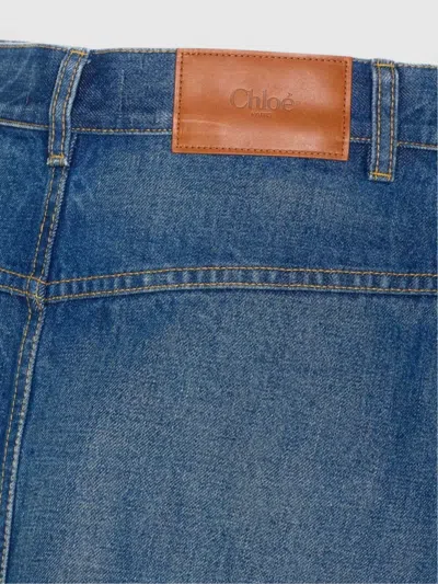 Chloé A-line Silhouette Midi Length Skirt