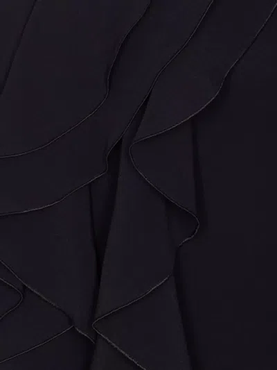 Chloé Long Shirt With Cuffed Sleeves And Ruffled Design