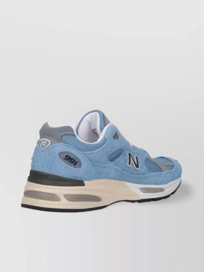 New Balance Low Top Sneakers With Mesh Panels And Suede Overlays