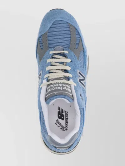 New Balance Low Top Sneakers With Mesh Panels And Suede Overlays