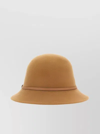 Helen Kaminski Wide Brim Bucket Hat With Decorative Band