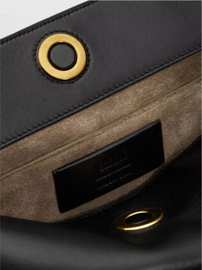 Ami Alexandre Mattiussi Carousel Leather Shoulder Bag