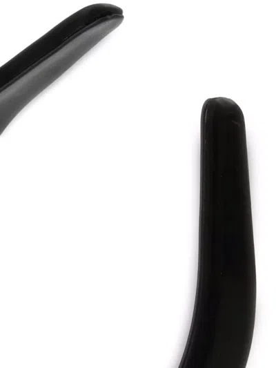 Ferragamo Bow Embellishment Leather Headband
