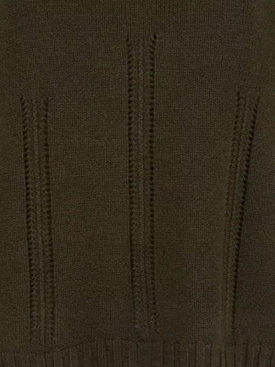 Tom Ford Long-sleeved Mock Neck Cashmere Sweater Clothing In Black