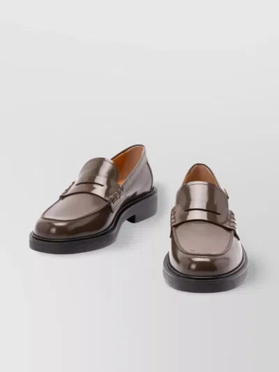 Tod's Shaded Leather Penny Loafers