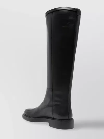 Tod's Buckle Detail Knee-high Leather Boots