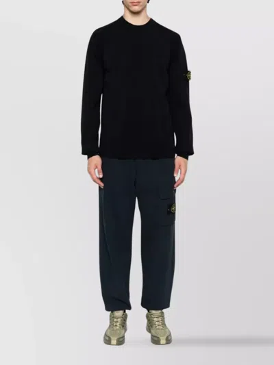 Stone Island Organic Cotton Crewneck Sweatshirt
