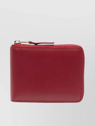 Comme Des Garçons Zippered Wallet With Compact Design