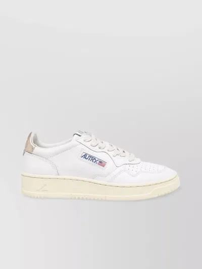 Autry Low Top Sneakers Featuring Perforated Detail