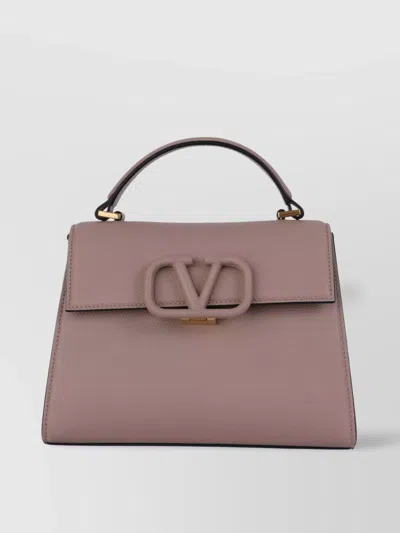 Valentino Cross-body Bag With Detachable Strap And Top Handle