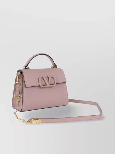 Valentino Cross-body Bag With Detachable Strap And Top Handle