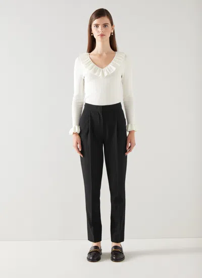 Lk Bennett L. K.bennett Tabitha Trouser In Black