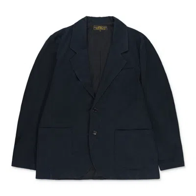 Freemans Sporting Club Freeman's Sporting Club Cooton Blazer - Navy In Blue