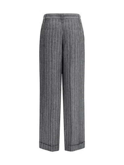 Brunello Cucinelli Striped Tailored Trousers