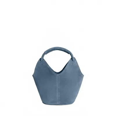 Lemiz Women's Mia Bucket Handbag In Denim