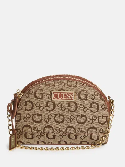 Guess Factory Sabrina Double-zip Crossbody Bag
