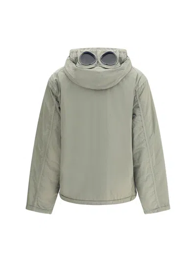C.p. Company C. P. Company Hooded Nylon Jacket In Gray