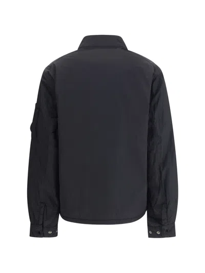 C.p. Company C. P. Company Nylon Shirt Jacket In Black