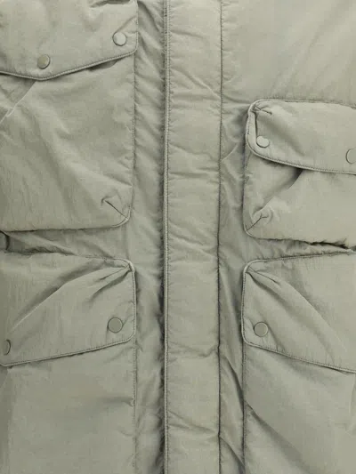 C.p. Company C. P. Company Hooded Nylon Jacket In Gray