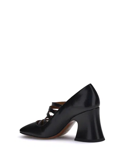 Chloé Janis 75 Multi-strap Pumps