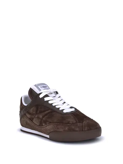 Chloé Women Suede Kick Sneakers
