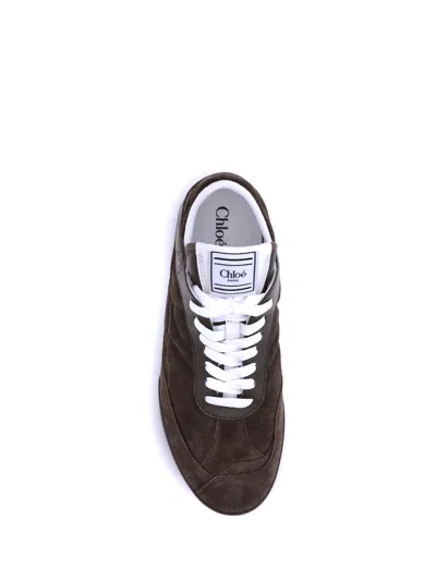 Chloé Women Suede Kick Sneakers
