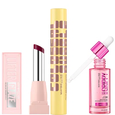 Maybelline New York Maybelline Viral Favourites Make Up Bundle With Grippy Primer, Colossal Mascara And Lifter Glaze Lip