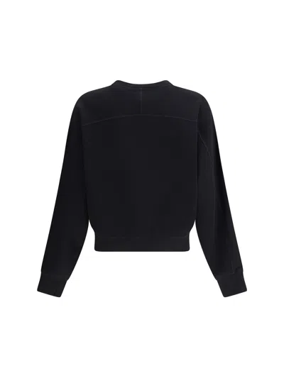 Dsquared2 Ribbed-hem Crew-neck Sweatshirt In Black