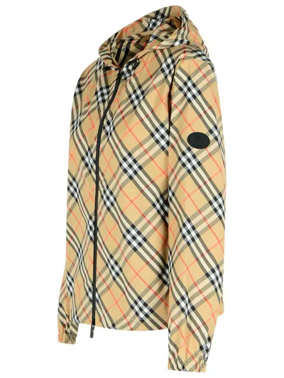 Burberry Women Archivio Check Waterproof Jacket In Multi