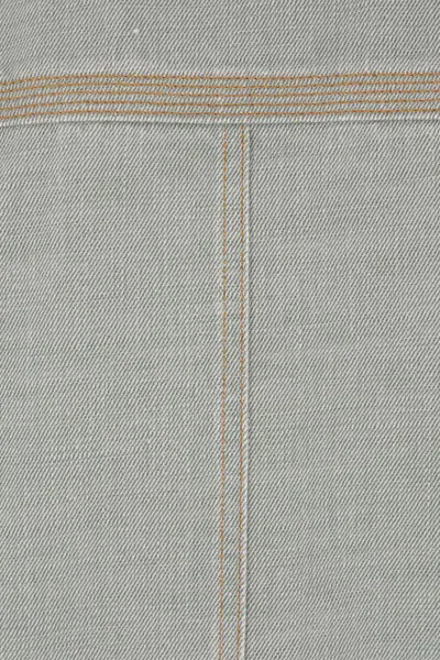 Loewe Patch-pocket Denim Jacket In Gray