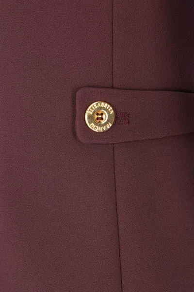 Elisabetta Franchi Padded-shoulders Blazer
