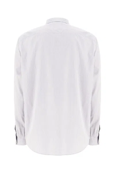 Valentino Striped Shirt With Embroidered Logo