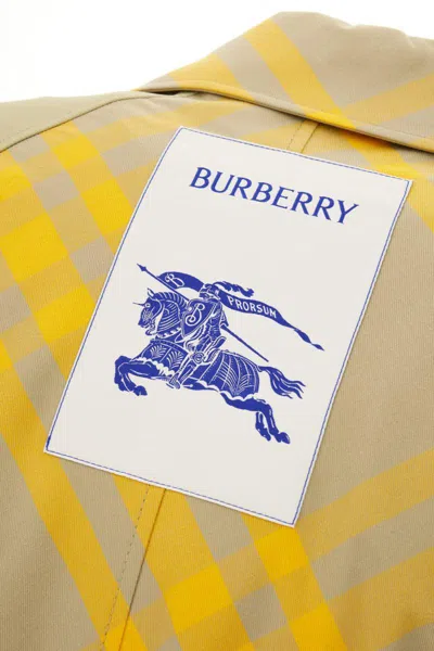 Burberry Coats In Neutral