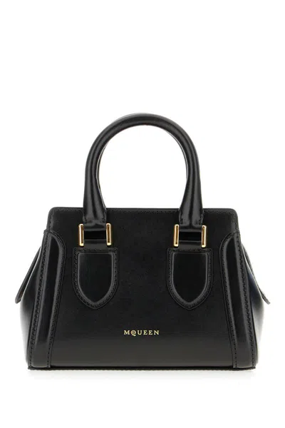 Alexander Mcqueen Birdee Mini Handbag Gold-tone Hardware