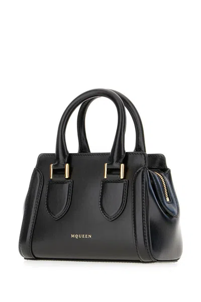 Alexander Mcqueen Birdee Mini Handbag Gold-tone Hardware