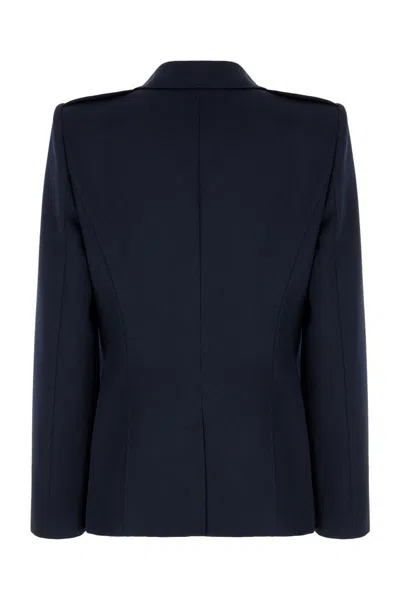 Alexander Mcqueen Utility Jackets Flap Pockets In Blue