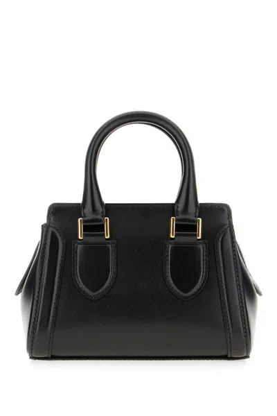 Alexander Mcqueen Birdee Mini Handbag Gold-tone Hardware