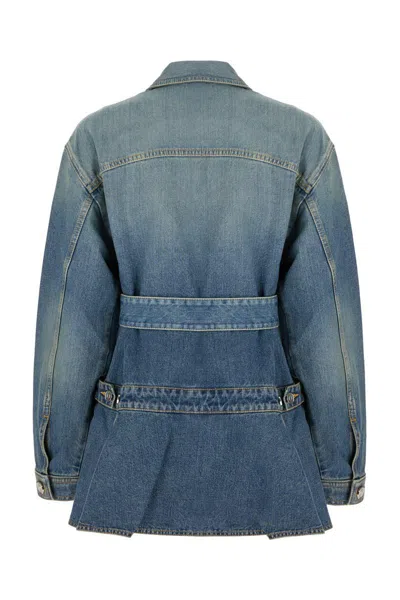 Alaïa Jackets & Vests In Blue