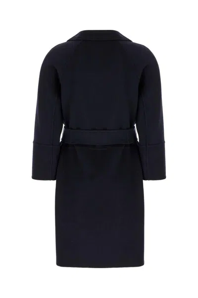S Max Mara Poldo Wrap Coat In Virgin Wool