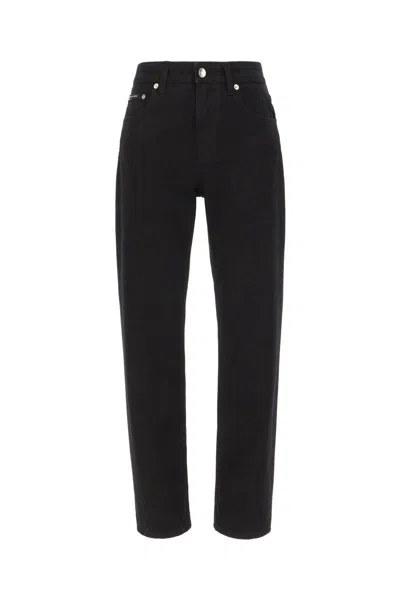 Dolce & Gabbana Black Denim Jeans In Black