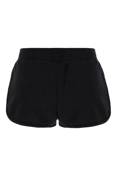 Golden Goose Black Cotton Shorts In Black