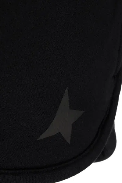 Golden Goose Black Cotton Shorts In Black