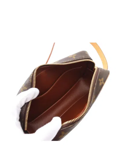 Pre-owned Louis Vuitton 2002 Pochette Cite Shoulder Bag In Brown